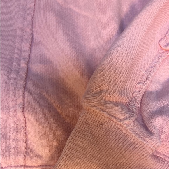 Free People XOXO Hoodie Sweatshirt Top in Pink - Picture 5 of 5